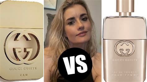 gucci guilty toilette vs parfum|gucci guilty dupe zara.